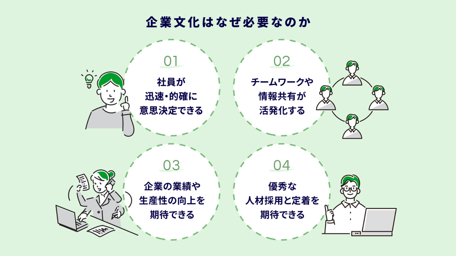 企業文化とは？意味や企業風土との違い、醸成・文化づくりに必要な要素を解説