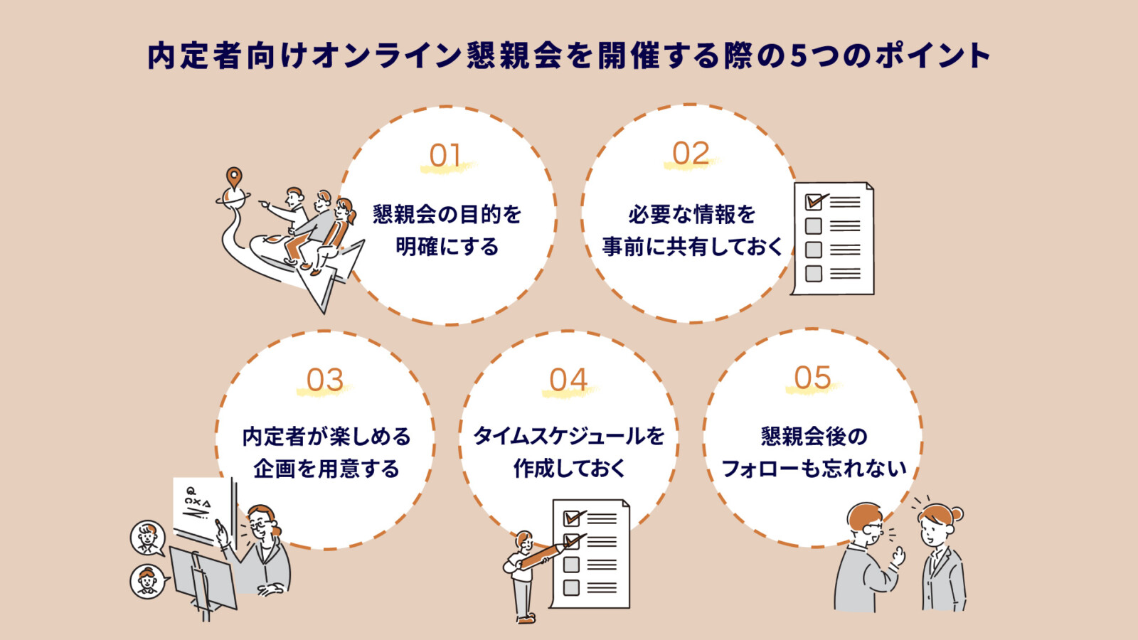 内定者向けオンライン懇親会を開催する目的とは？メリットや進め方を紹介