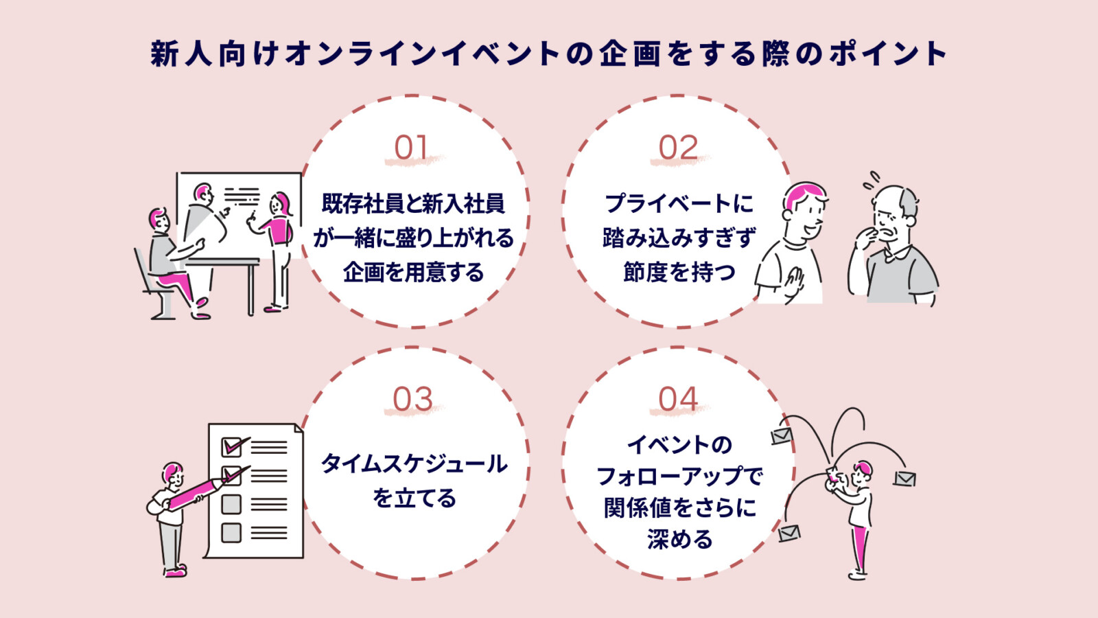 新人向けオンラインイベント8選！目的と企画のポイントを紹介
