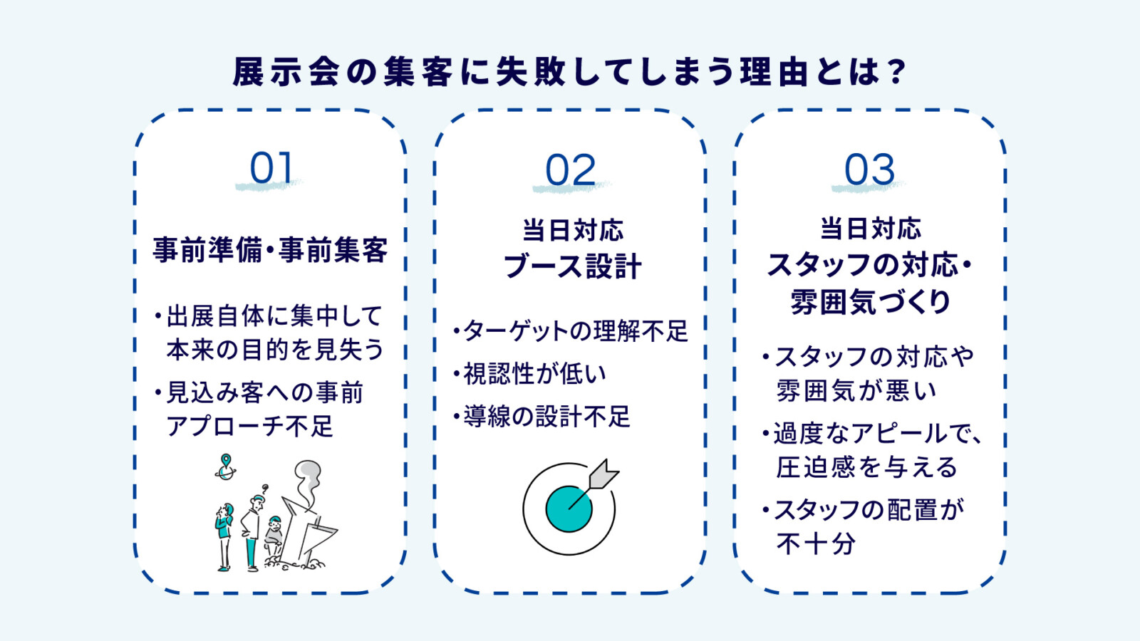 展示会の集客に役立つアイデア9選！成功させるポイントも解説