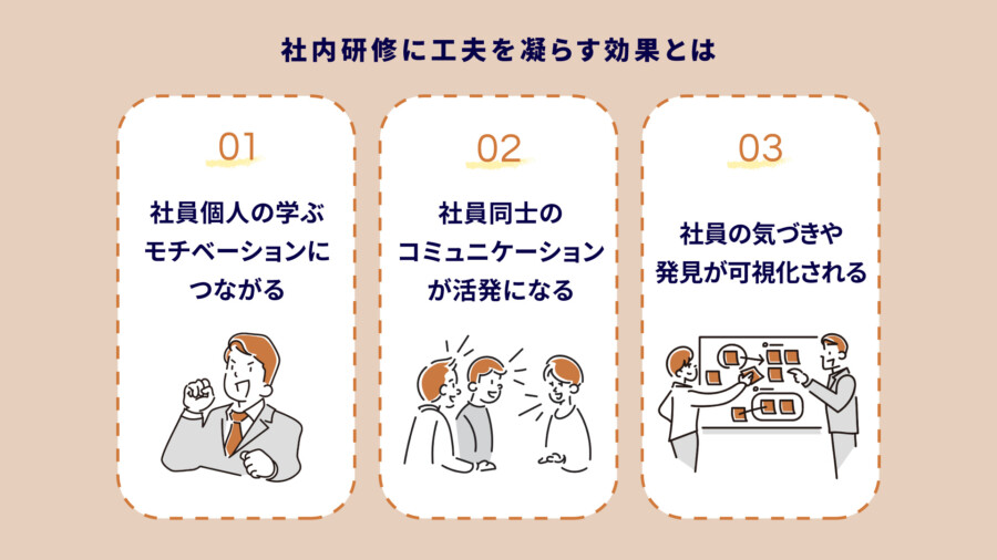 効果が出る社内研修アイデア21選｜目的別・新入社員〜管理職向けの実例も紹介