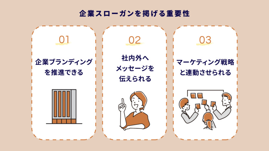 企業スローガンとは？有名企業の事例と作り方をわかりやすく解説