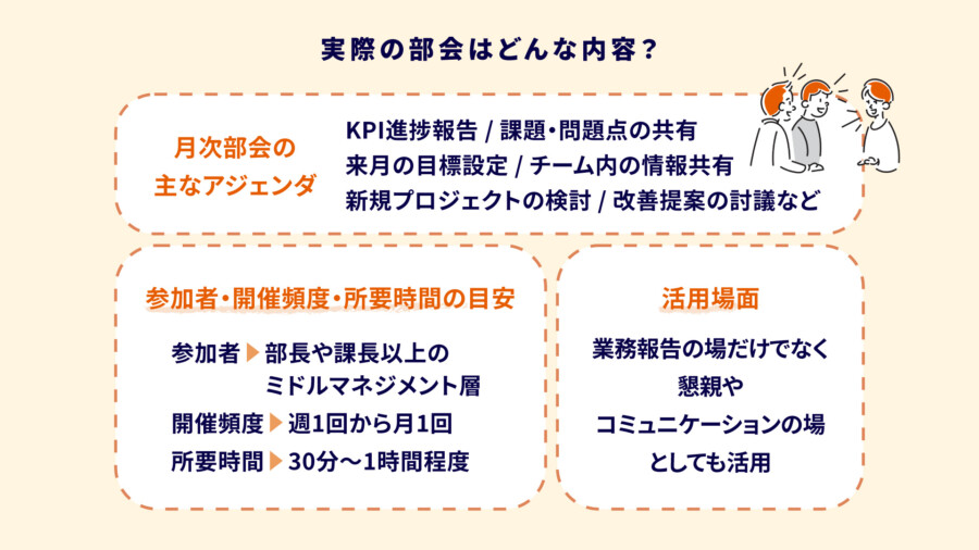 会社における「部会」とは？コミュニケーション円滑化に役立つ理由と効果的な進め方を徹底解説