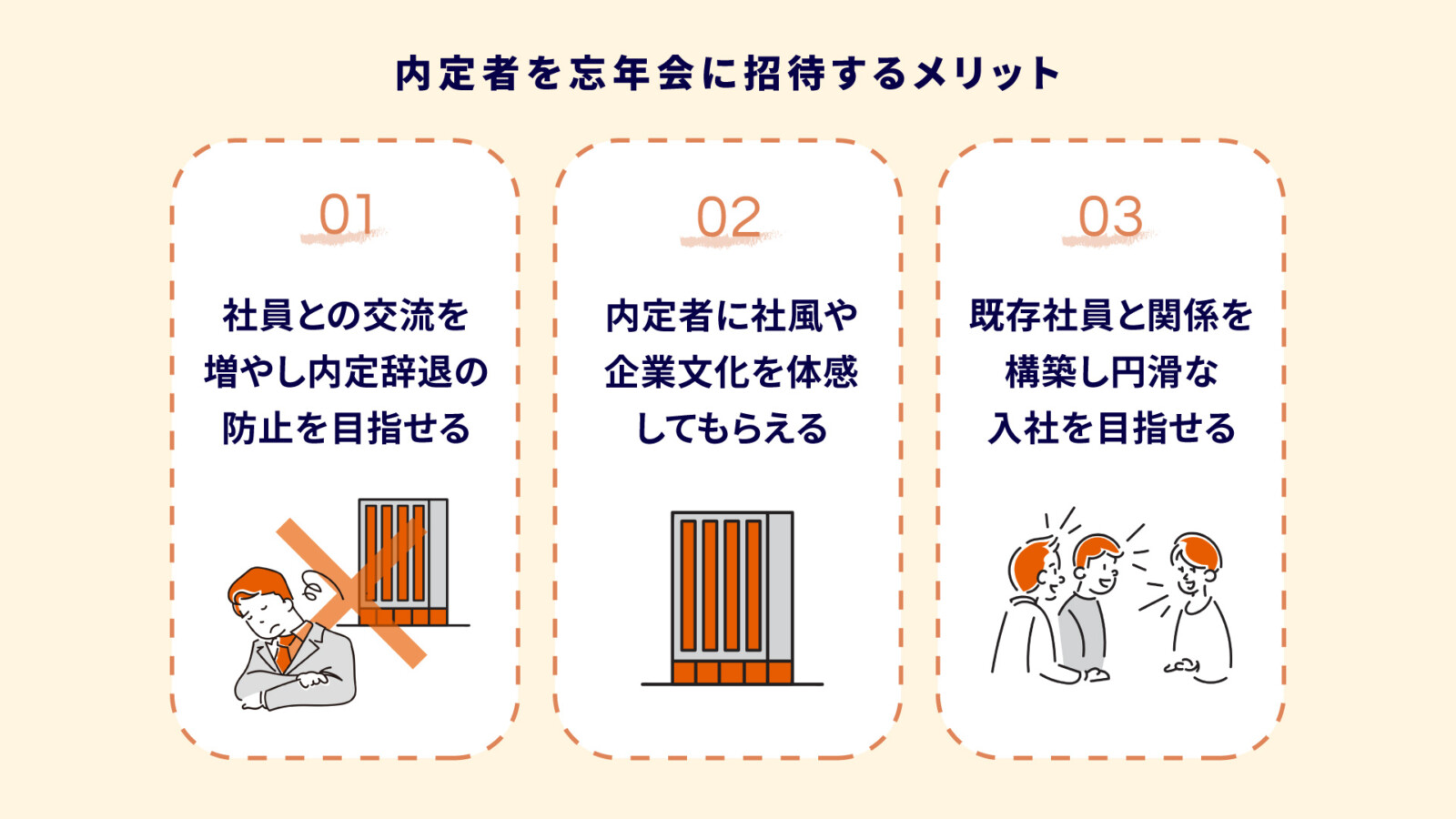 内定者を忘年会に招待すべき？メリットとエンゲージメントを高める工夫